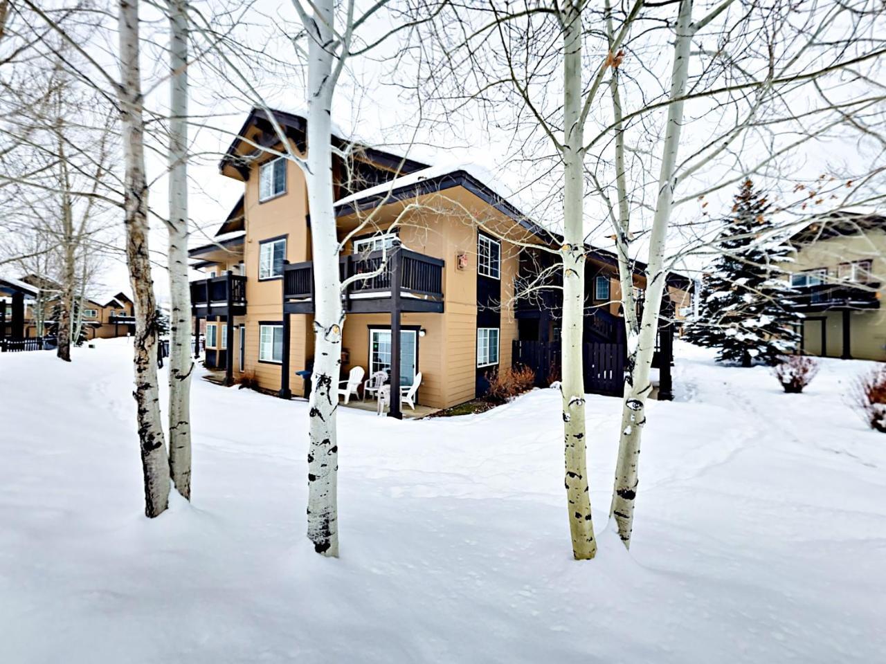 Covey Townhouse Unit 5 Townhouse Steamboat Springs Exterior photo